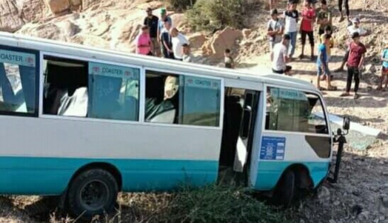 الشلف: 15 جريحا في إنحراف حافلة لنقل المسافرين بالسداري في بوزغاية
