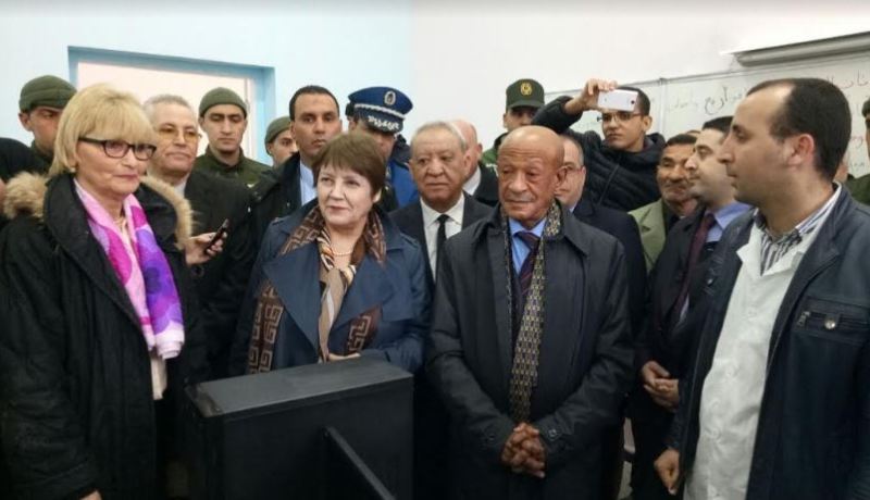 بن غبريت في زيارة تفقدية لولاية الجزائر رفقة الوالي زوخ