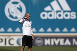 بالفيديو .. هدف خرافي لزيدان في التدريبات