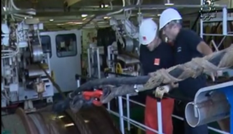 استكمال المرحلة الأولى من عملية تصليح الكابل المتضرر في عرض البحر بعنابة