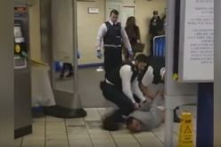 فيديو لحظة إلقاء القبض على منفذ عملية الطعن في مترو الأنفاق بلندن