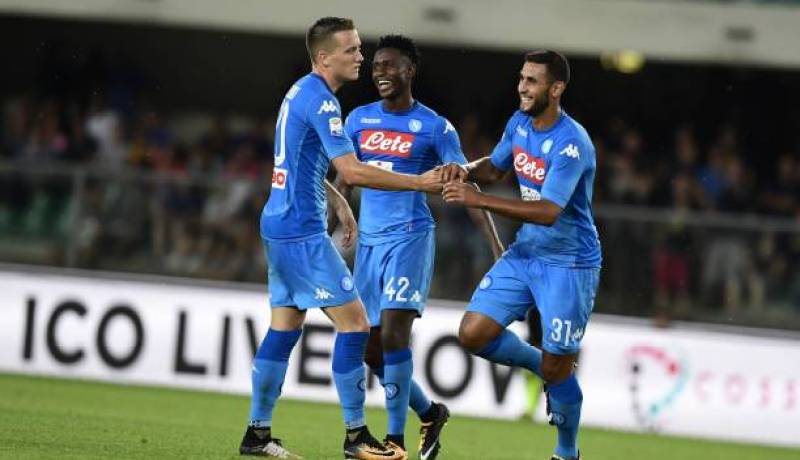 بالفيديو ..غولام يحرز أول هدف مع نابولي ووناس يكتفي بالاحتياط