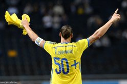 ابراهيموفيتش أفضل هداف في تاريخ منتخب السويد