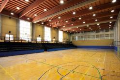 بالفيديو…إنهيار قاعة رياضية ونجاة اللاعبين من مأساة حقيقية