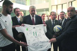 رئيس الجمهورية تابع كل مبارياتكم ويشكركم على التأهل إلى الأولمبياد