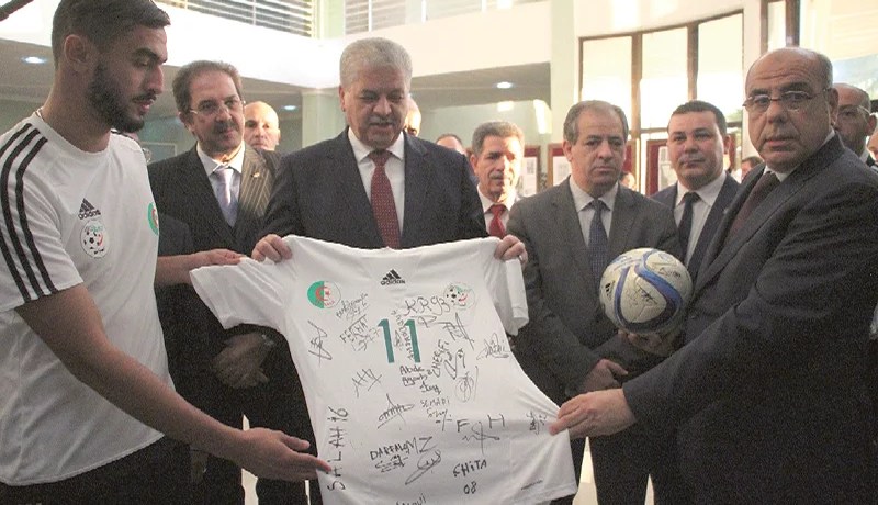 رئيس الجمهورية تابع كل مبارياتكم ويشكركم على التأهل إلى الأولمبياد