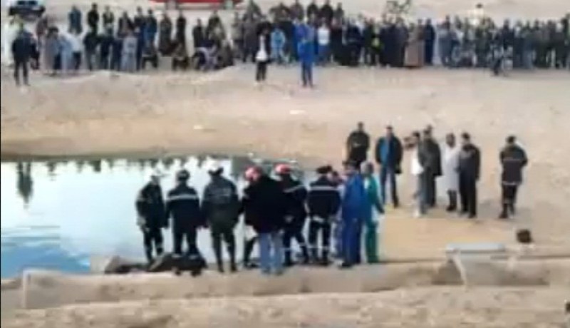 إنتشال جثة غريق من داخل بركة مائية بالجلفة