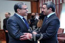 التعاون الثنائي والإستثمار محل تقييم بين جراد ووزير الشؤون الخارجية الإمارتي