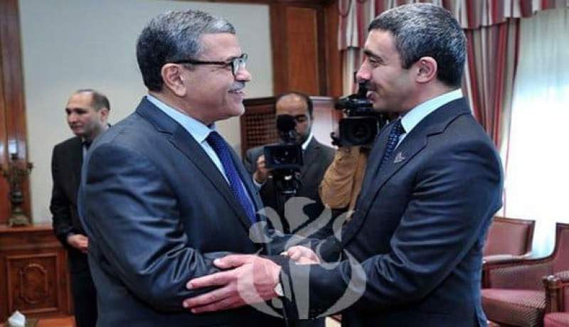 التعاون الثنائي والإستثمار محل تقييم بين جراد ووزير الشؤون الخارجية الإمارتي