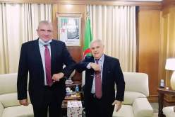 وزير الطاقة يستقبل السفير المصري بالجزائر