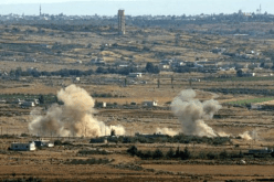 الجيش الاسرائيلي يقصف بالمدفعية مواقع للجيش السوري