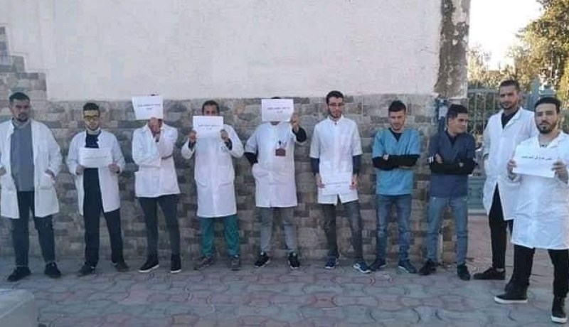 أطباء وعمال مستشفى علي بوسحابة بخنشلة مضربون لإستهزاء الإدارة في مواجهة كورونا