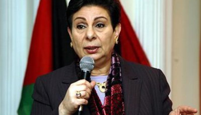 عشراوي تقول أن الفلسطينيون لا يتوقعون تشكيل ائتلاف للسلام في إسرائيل