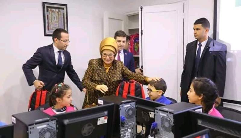 حرم الرئيس التركي تنبهر بالقصبة وتشيد بكرم الجزائريين