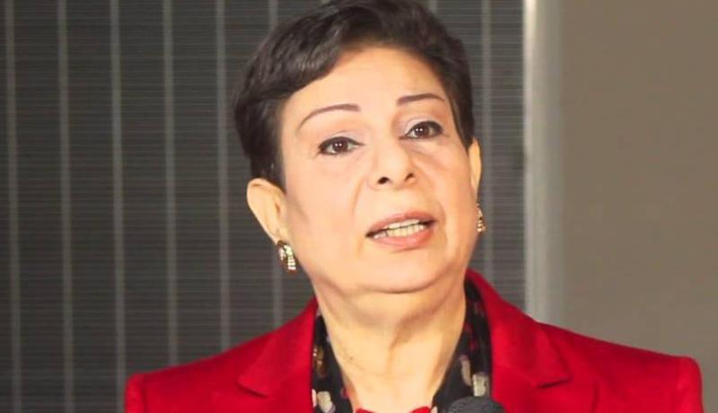 حنان عشراوي تدعو إلى فرض عقوبات اقتصادية على الكيان الصهيوني