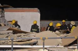 اكثر من خمسين عاملا محتجزون تحت مبنى تعرض للانهيار في السعودية