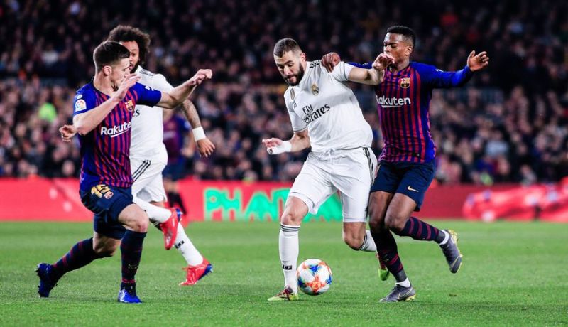 برشلونة يقسو على ريال مدريد بثلاثية