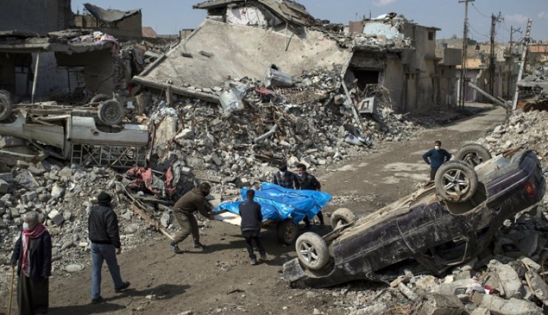 منظمة العفو الدولية تدعو التحالف الدولي إلى تجنب استهداف المدنيين في قصفه على الموصل