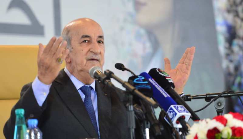 تبون: البرلمان من شأنه أن يناقش الدستور ولكن الشعب من يقرر