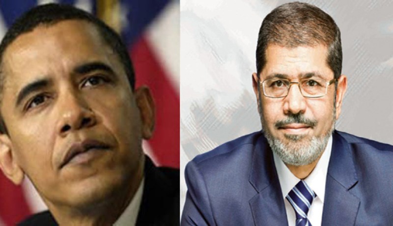 اوباما يدعو مرسي لزيارة الولايات المتحدة في سبتمبر