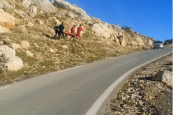 سقوط شخص بين الصخور بأعالي تيكجدة