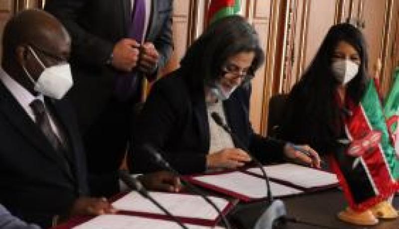 توقيع إتفاقية لتأسيس مجلس الأعمال “الجزائري-الكيني”