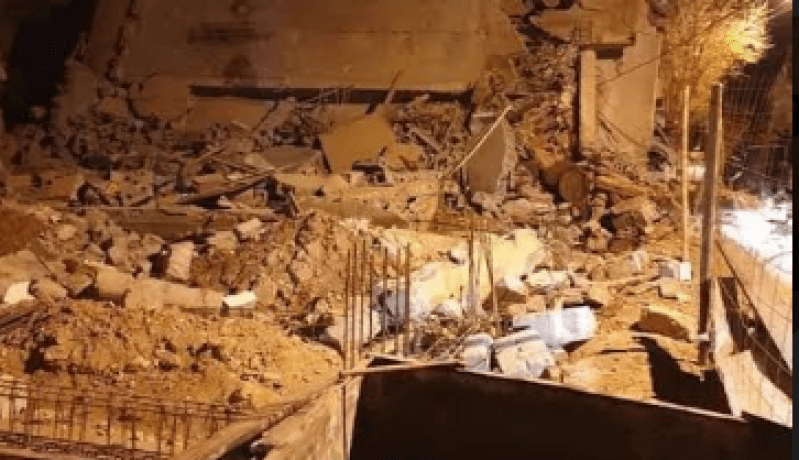 بالصور.. إصابة 4 أشخاص في إنفجار منزل بالمسيلة