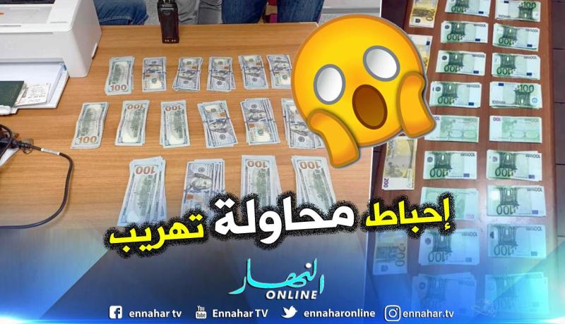 إحباط محاولة تهريب 16 ألف دولار و30 ألف أورو إلى دبي واسطنبول بمطار هواري بومدين