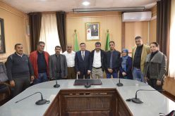 بالصور.. وزير التربية يلتقي مع الامين العام لمجلس أساتذة الثانويات وأعضاء المكتب الوطني للنقابة