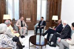 الأسد يلتقي وفدا بريطانيا ويحذّرمن تغلغل الإرهاب في أوروبا والغرب