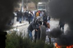 إصابة عدد من الفلسطينيين بجروح في مواجهات مع قوات إسرائيلية في رام الله