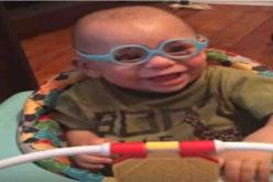 بالفيديو.. ردة فعل طفل عند رؤية والديه لأول مرة