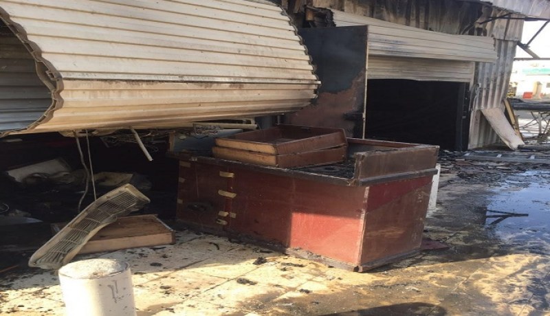 إحتراق محلين تجاريين بالسوق المغطى لخميس مليانة