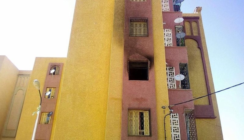مصرع شخص وإصابة آخر في عينيه إثر انفجار قارورة غاز داخل عمارة في تلمسان!