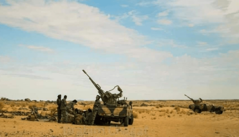 الجيش  الصحراوي يصد محاولة المخزن في بناء جدار رملي جديد