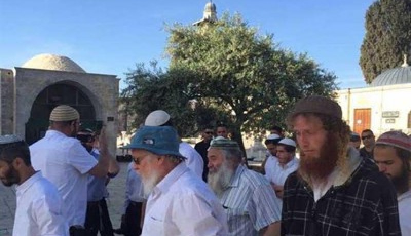مستوطنون اسرائيليون يقتحمون المسجد الأقصى لأداء طقوس يهودية