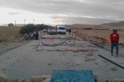 سكان حي 135 مسكن يحتجـون في حاسـي مسعـود