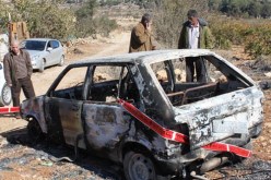 تقديم لائحة اتهام ضد مستوطنين احرقوا سيارة فلسطينية