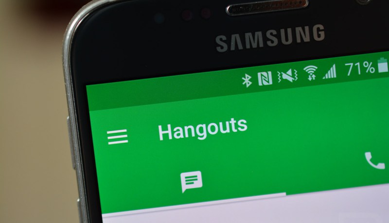 غوغل تطلق تحديث لتطبيق التراسل Hangouts يدعم ميزة الرد السريع