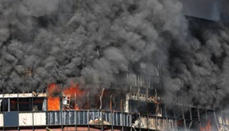 اصطدام طائرة بمبنى في تكساس