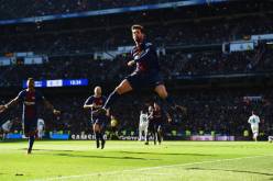 ميسي يسجل الهدف الثاني للبارصا في الكلاسيكو