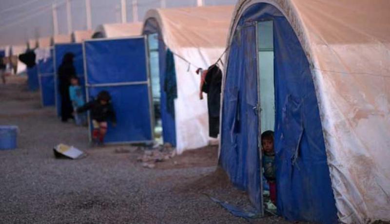 مقتل عائلة عراقية بعد احتراق خيمتها في الفلوجة