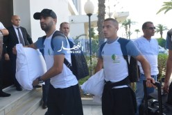 بالصور..تشكيلة الخضر تشد الرحال إلى مدينة كوتونو البنينية