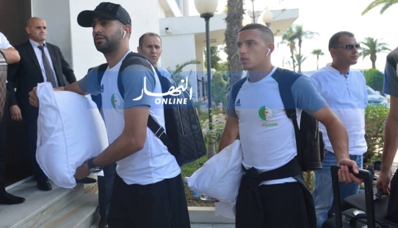 بالصور..تشكيلة الخضر تشد الرحال إلى مدينة كوتونو البنينية