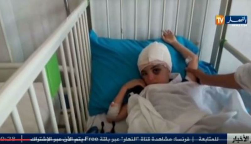 أول فيديو من مستشفى تيزي وزو للطفل المختطف يوغرطة
