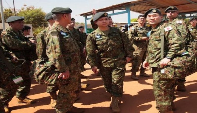 بالصور.. أول مهمة خارجية منذ الحرب العالمية الثانية لجنود يابانيين