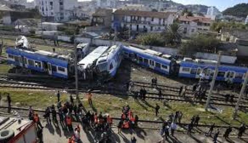 عودة تدريجية لحركة النقل بالسكة الحديدة بعد حادث القطار الجزائر-الثنية