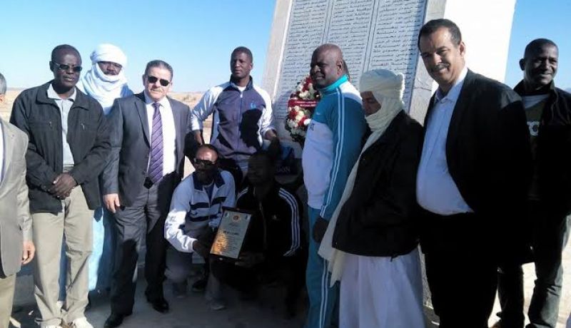 صور لاحياء الذكرى 13  لسقوط  طائرة البوينغ 737/200 بتمنراست