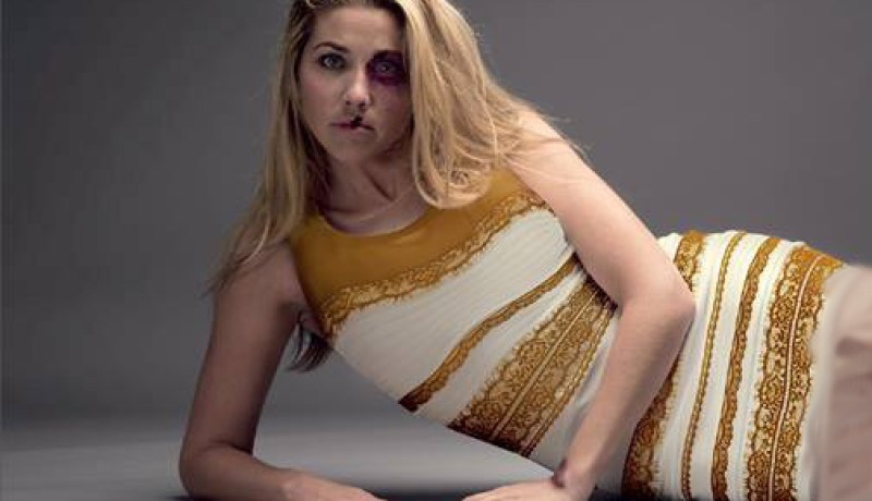 فستان الحرباء La robe caméléon ضد العنف اتجاه المرأة