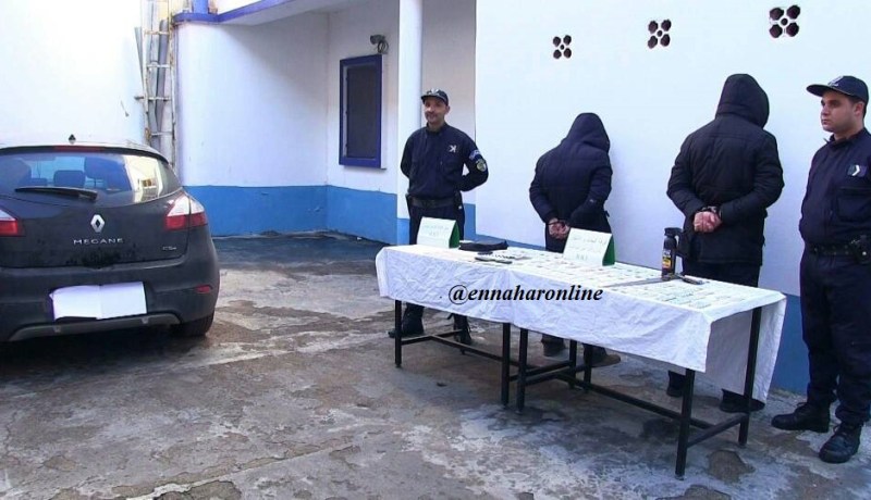 بالصور.. وضع حد لشخصين يروجان الحبوب المهلوسة بعين تموشنت